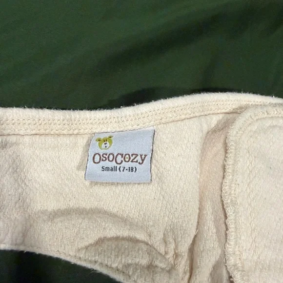 100% cotton cloth diapers (SEVEN) & 2 covers